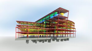 Medición de edificios a traves de escaner con sistema BIM para construcción