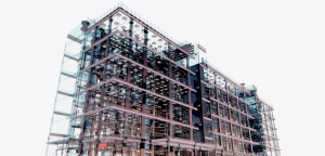 Edificación simulada con tecnología BIM para su construcción o reeestructuración