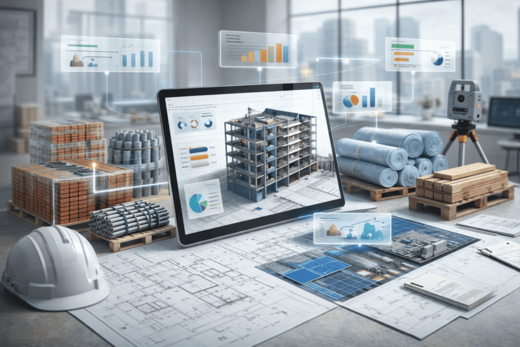 Control de recursos e inventario en proyectos Bim